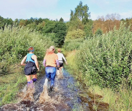 traillöpning efter regn