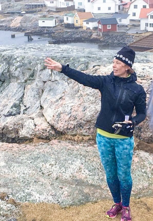 lyft blicken för löparglädjen