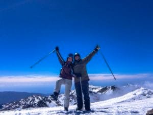 varför åka till Sierra Nevada, skidåkning, skibum, drömliv, Malin Lundskog, skidäventyret hägrar