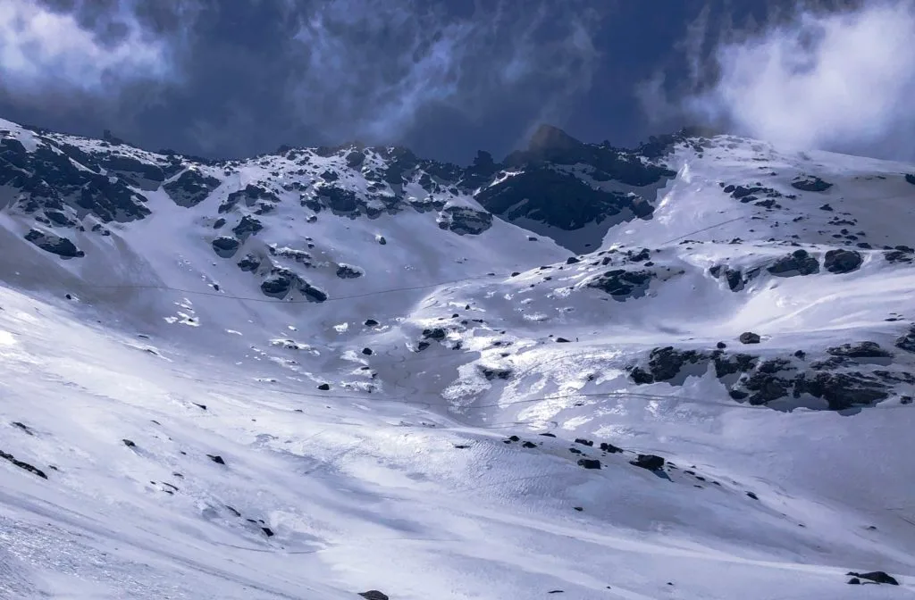 varför åka till Sierra Nevada, utsikt, skidåkning