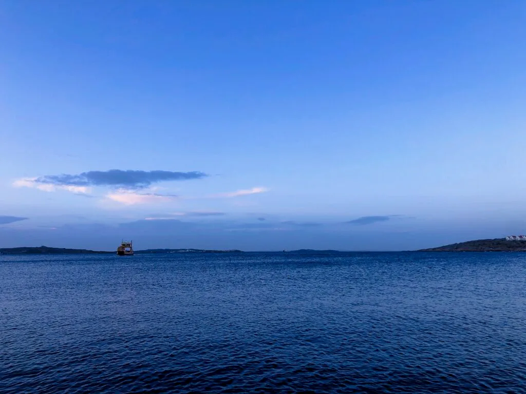 utsikt över havet