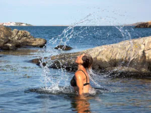Malin Lundskog på Knippla