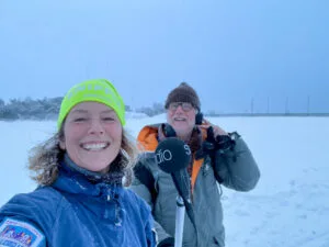 åka skidor på Knippla, skidåkning, Västkusten, Malin Lundskog, P4 Göteborg