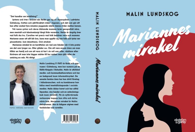 författarturnén, Mariannes mirakel, Malin Lundskog, roman, feel good, inkontinens, jag modererar