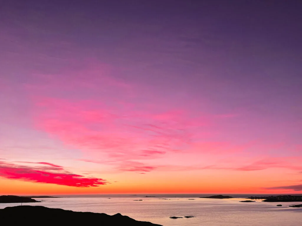 himmel, västkusten, solnedgång, Knippla, malin Lundskog, författare, blogg, novelltävling