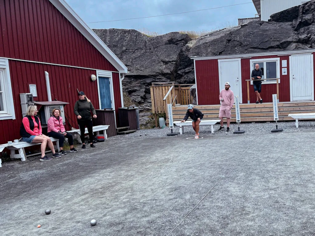 spela boule, spela boule är väl inget för oss, Knippla, västkusten