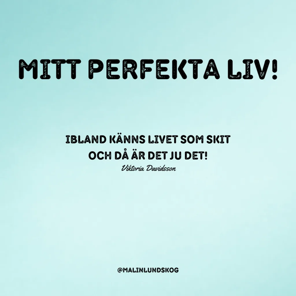 det perfekta sättet att vara åg på, podd, mitt perfekta liv, podcast, main lundskog, självkärlek
