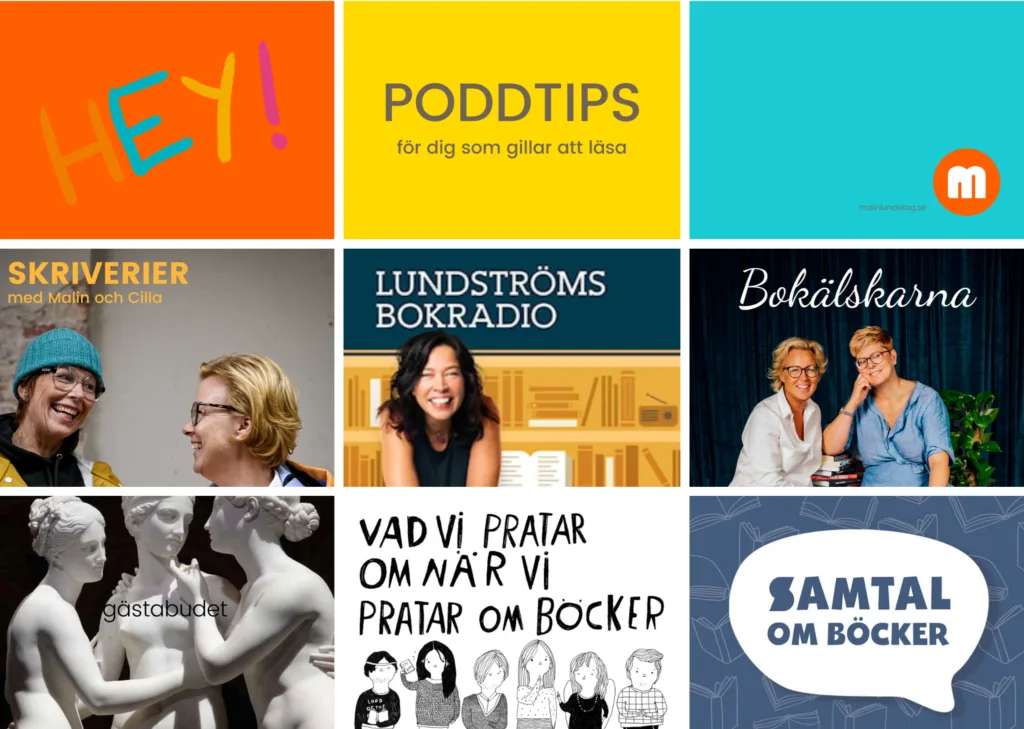 Poddtips för dig som tycker om att läsa
