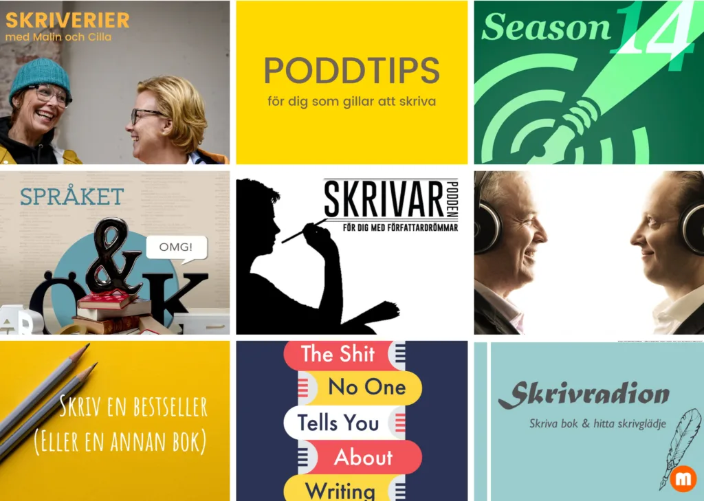 poddtips för dig som skriver, Malin Lundskog, författare