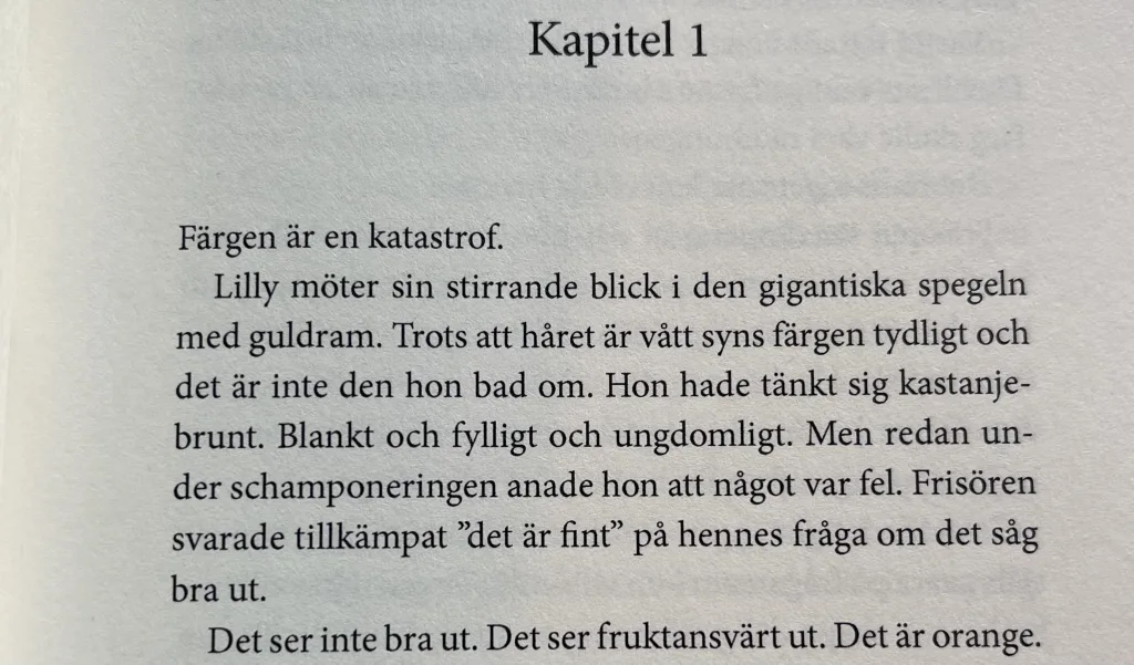 kapitel ett, den jävla yoga retreaten, inledning