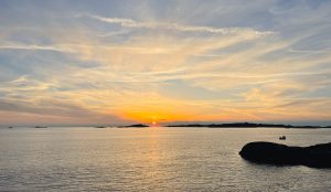 ett hösttecken jag älskar, solnedgång, knippla