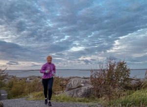 löpare, Malin Lundskog, Knippla, utsikt,