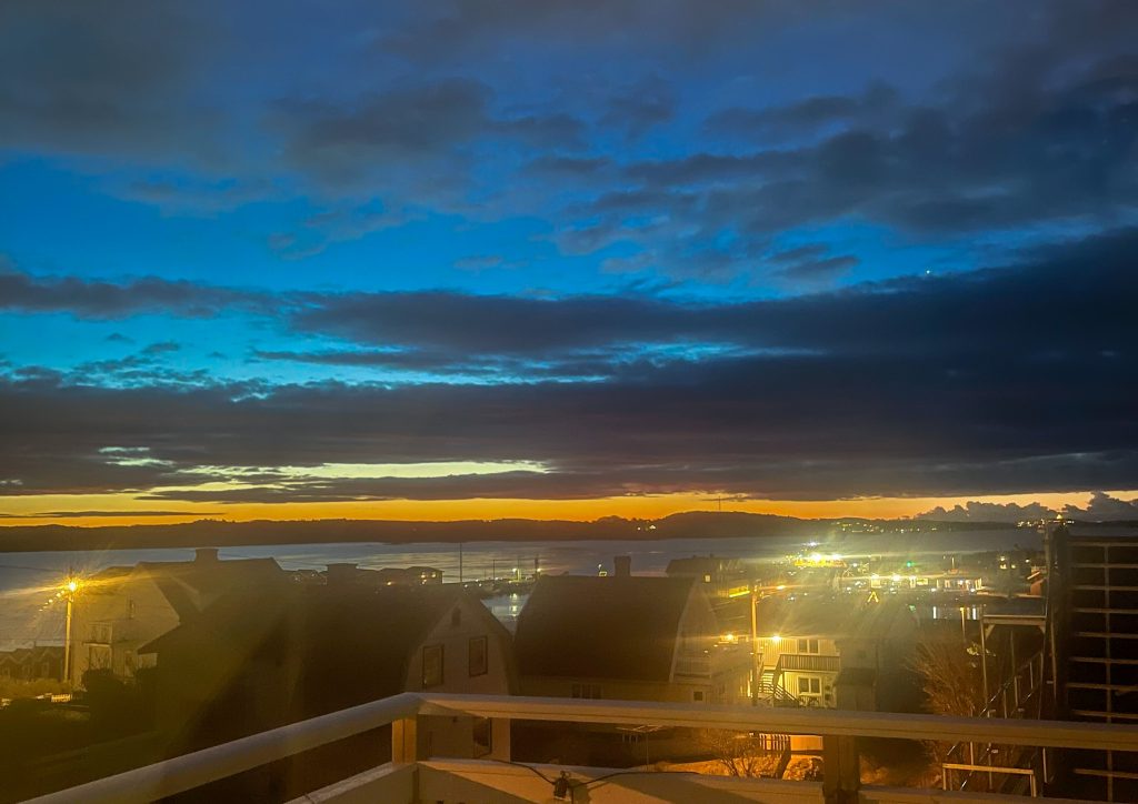 morgon, himmel, knippla, soluppgång, mellandagar
