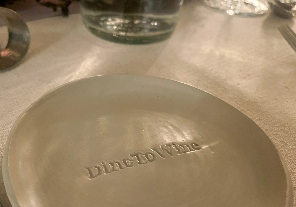 hemma hos dine to wine, tallrik