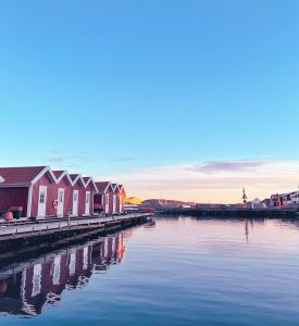 sjöbodar, knippla, feburarisol, eftermiddag, västkusten, bohuslän