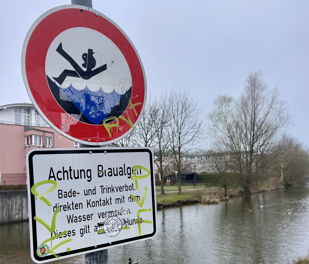 vem vet var Bochum ligger, bada förbjudet skylt