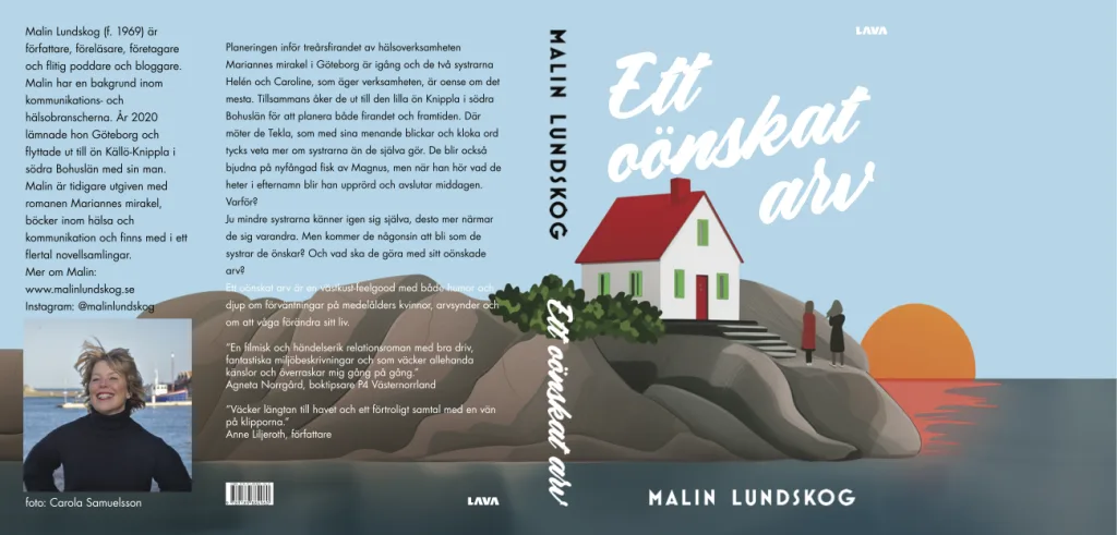 ett oönskat arv, roman, omslag