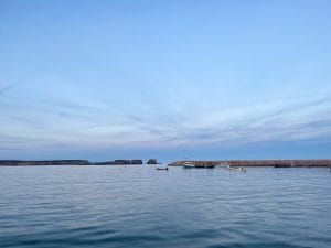 fiskehamn i sagres, kvällpromenad bland mygg