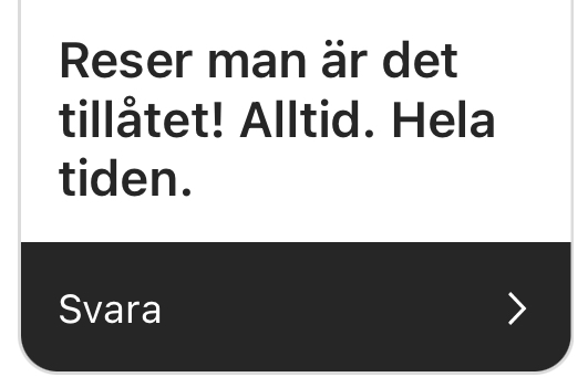 vilka regler gäller för resgodis