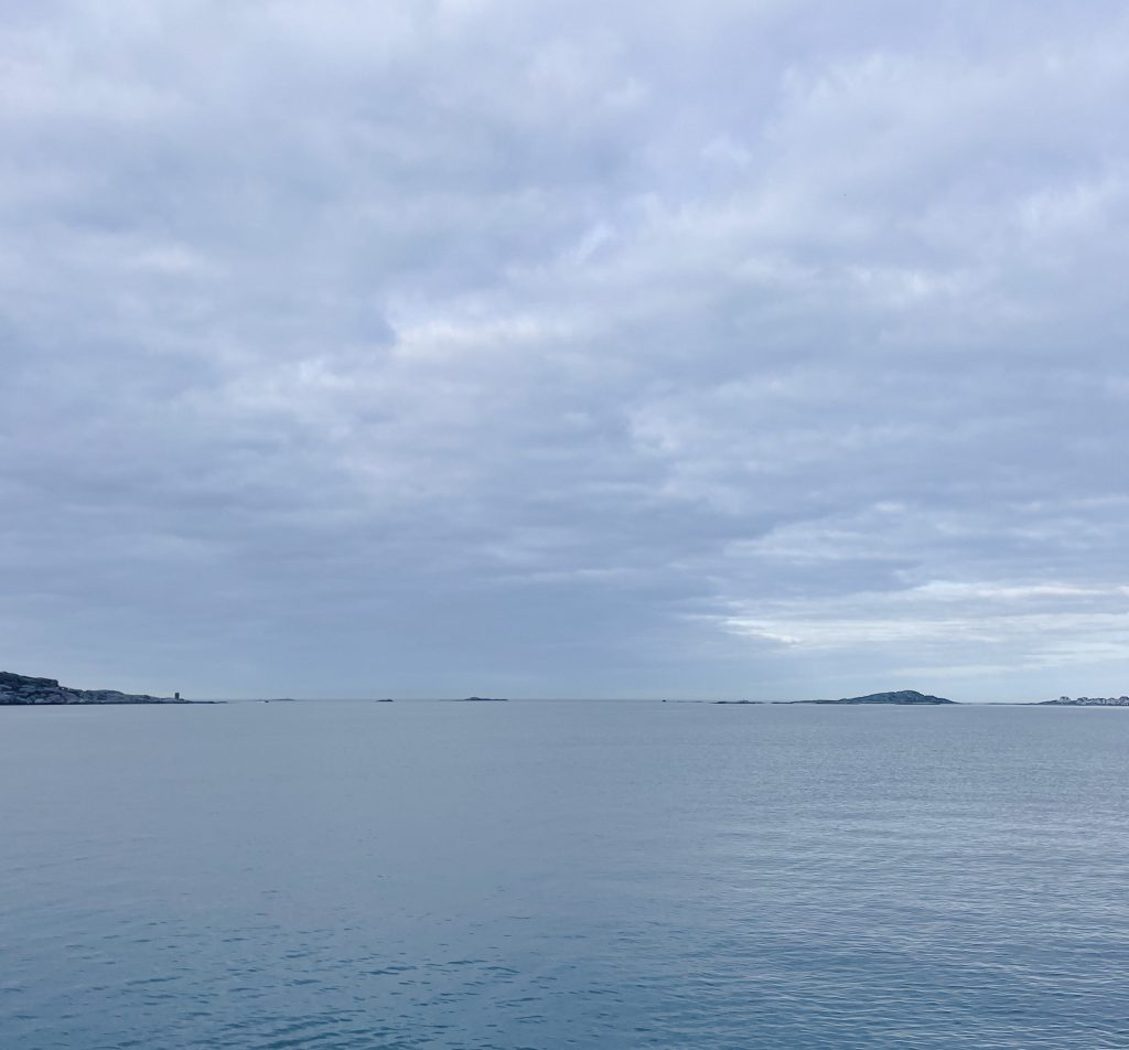 andningshålen, himmle, hav, vår, knippla, utsikt