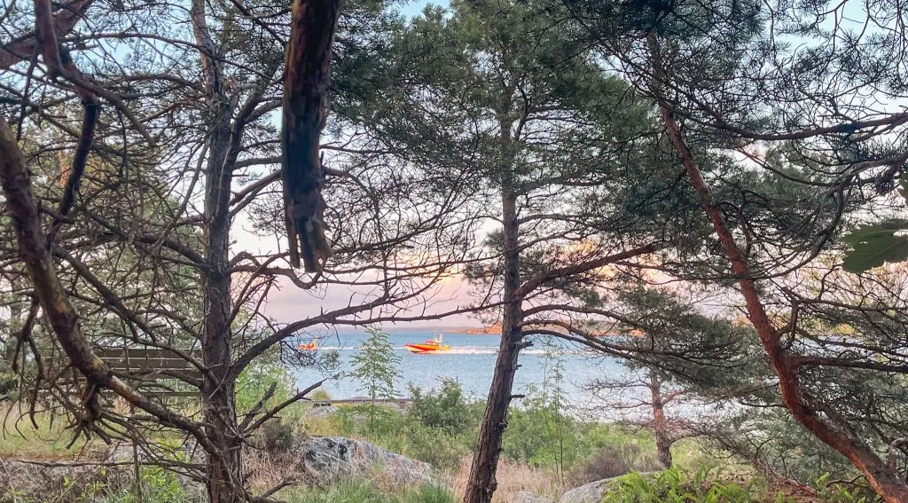 sjöräddningen, knippla, utsikt