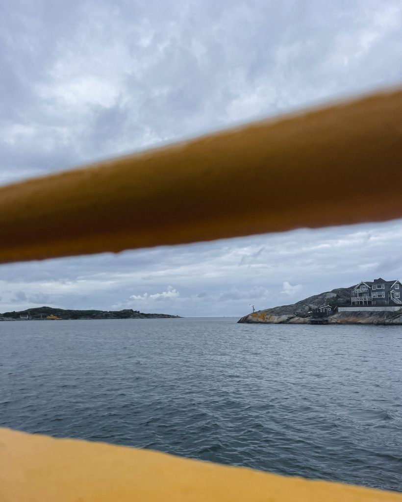 hämta bilen, färja, knippla, västkusten