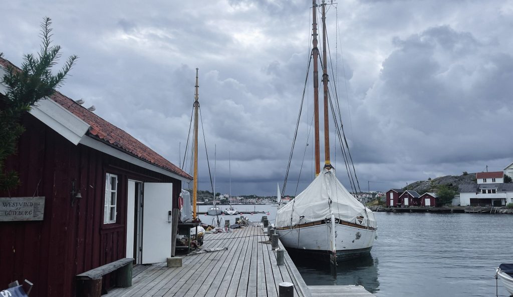 träbåt, hälsa, västkusten