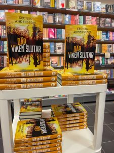 där viken slutar, bokrelease, Cecilia andersson