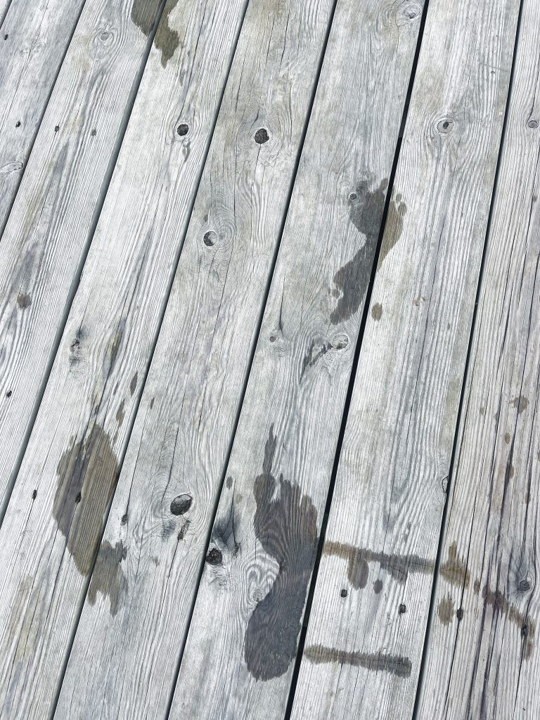 kalla bad, fotavtryck, brygga, knippla