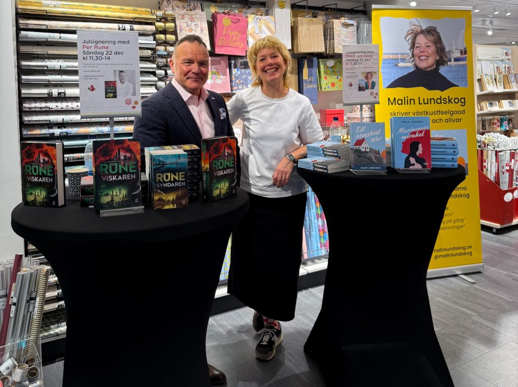kul signering, Malin Lundskog och Per Rune