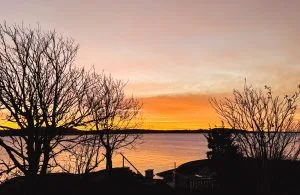 soluppgång, knippla, december