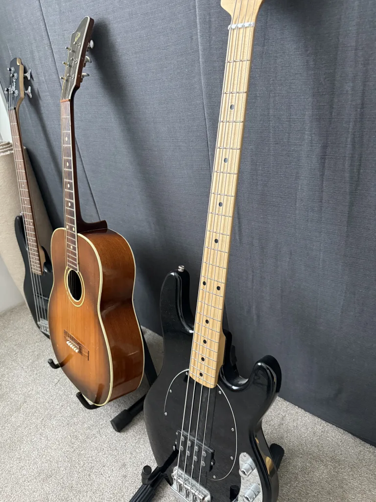 gitarrer, poddstudio, se hill records