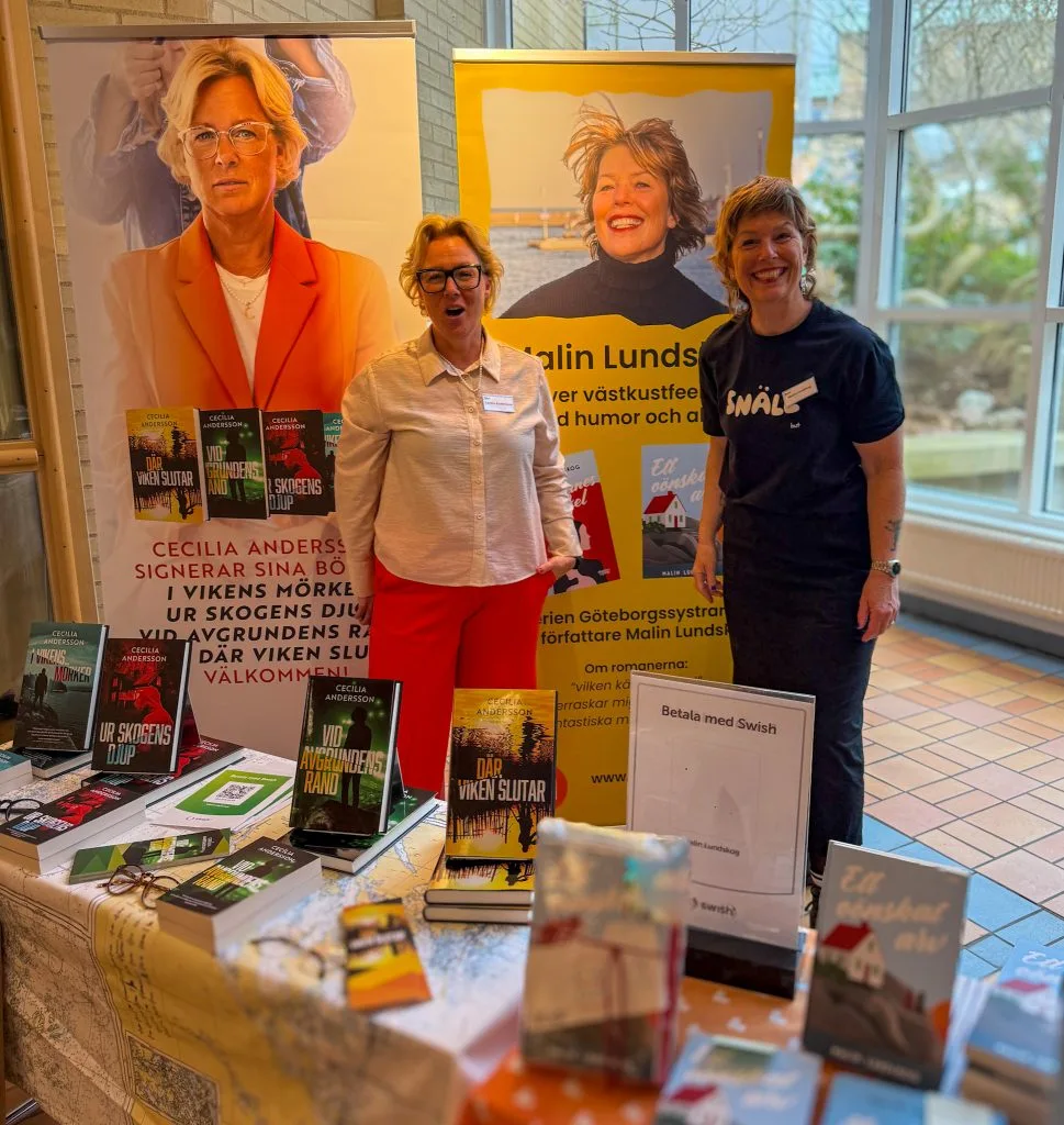 cecilia andersson, malin lundskog, bohusläns bokmässa