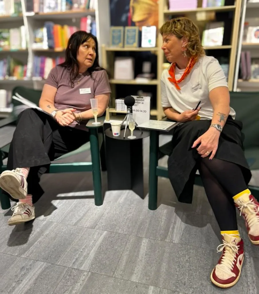 ordet är mitt, inspelning podd, jessika devert och malin lundskog