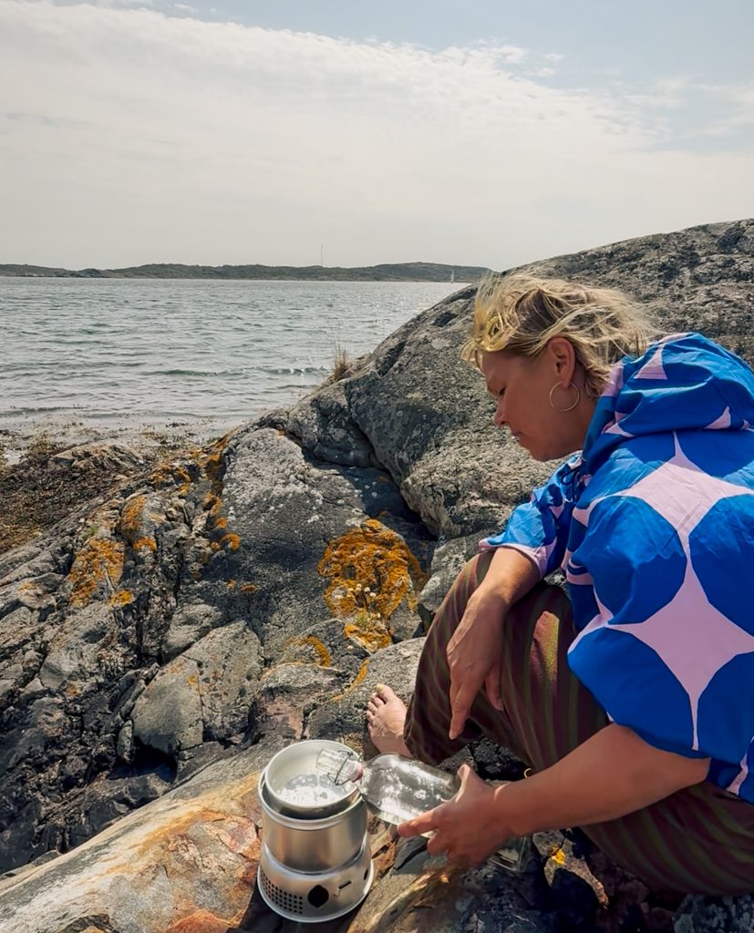 trangiakök, en utenatt i månaden, knippla