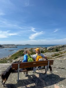vandring, göteborgs skärgårdsled, malin lundskog, fotö, utsikt