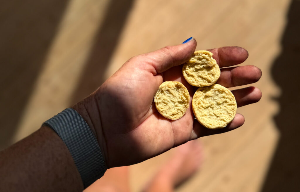 kardemummaskorpor, en underbart tantig dag, jordig hand