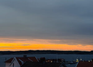 soluppgång, september, knippla, västkusten