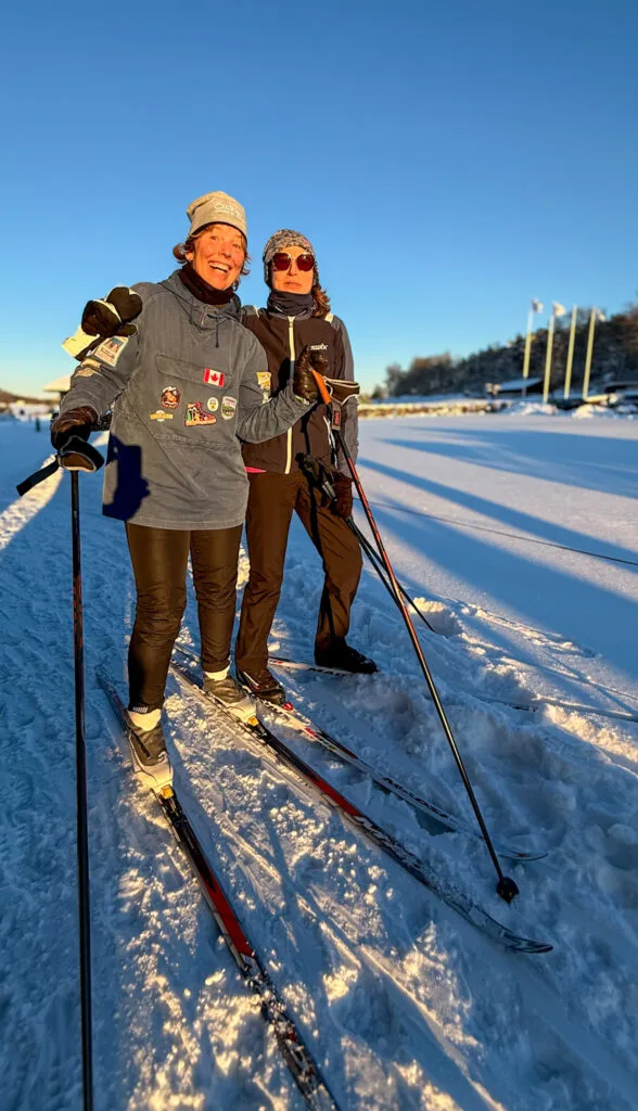 Malin Lundskog, Annika Lundskog, skidåkning, Forsgården