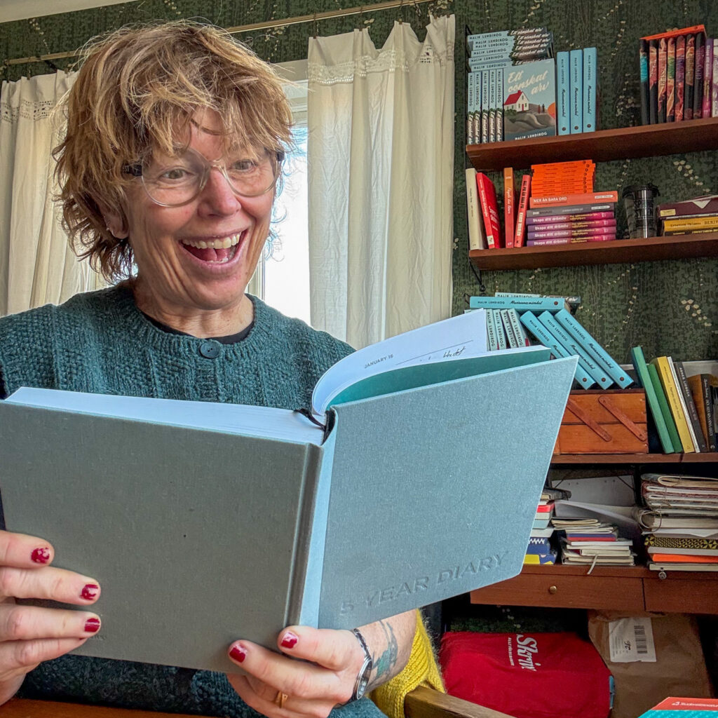 malin lundskog, idag för ett år sedan, femårsdagbok
