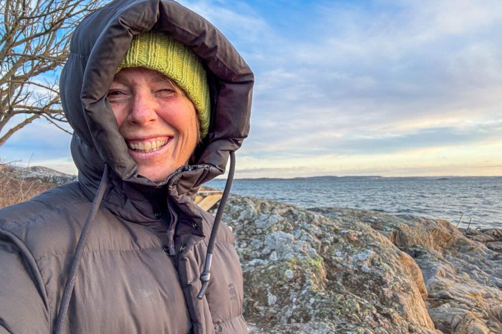 vad är det med den här kylan, malin lundskog, himmel, hav, västkusten