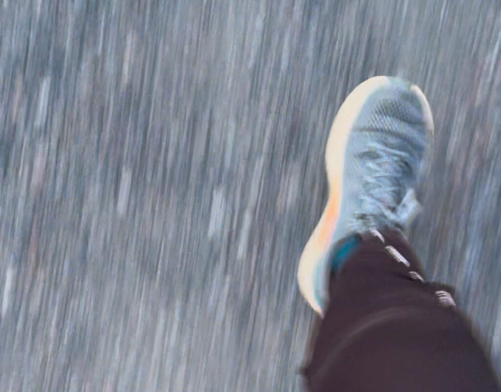 löparsko in action, Malin Lundskog, vad träningen ger författarskapet