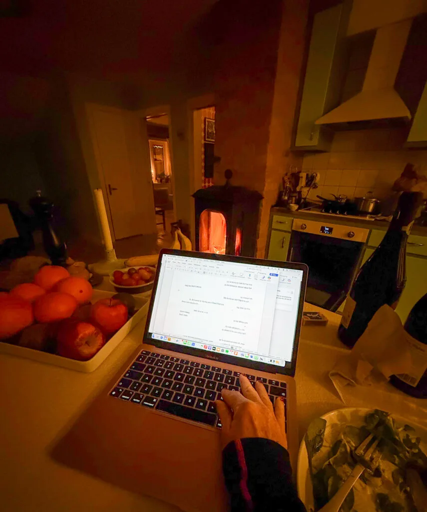 nytt manus, malin lundskog, kreativt skrivande