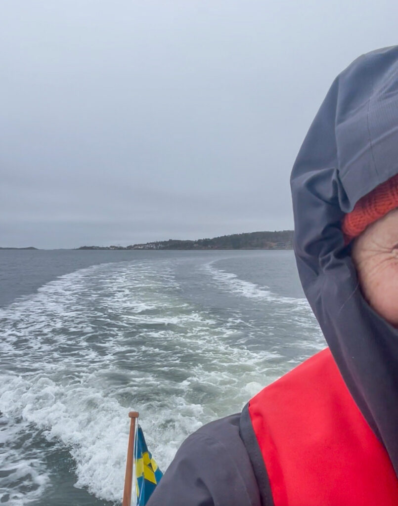 malin lundskog, båt, vågor, knippla, preimärtur