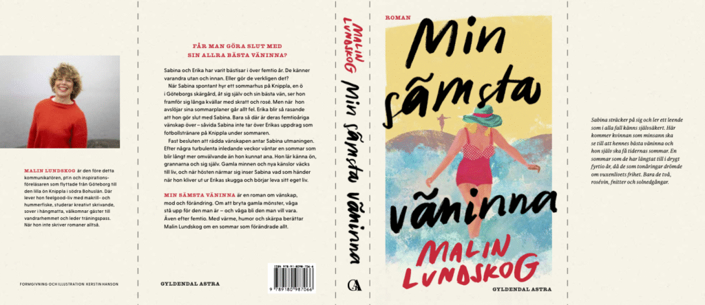 Min sämsta väninna, roman, omslag, författare, Malin Lundskog