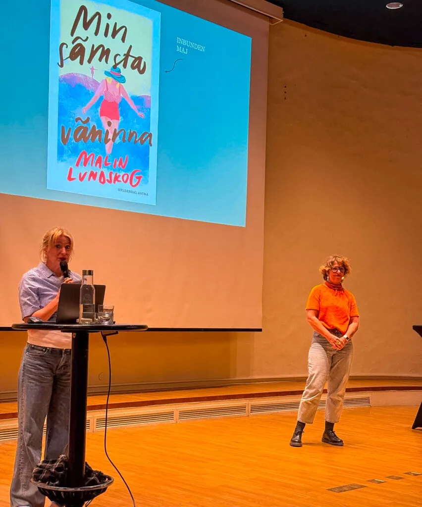 bokhandelsdagar, billingehus, författare Malin Lundskog, Min sämsta väninna, roman