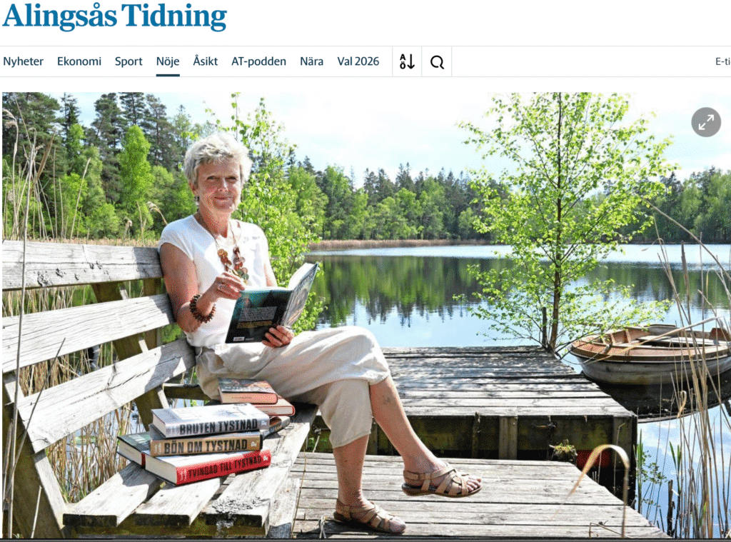 Alingsås Tidning recenserar Min sämsta väninna, boktips, författare